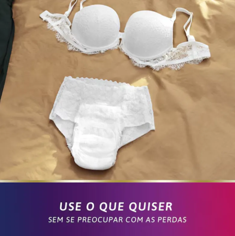 TENA Silhouette Blanc Cueca Cintura Baixa Mulher Normal Tam. L 10 Unid.