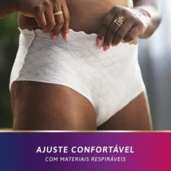 TENA Silhouette Blanc Cueca Cintura Baixa Mulher Normal Tam. L 10 Unid.