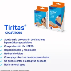 Tiritas Penso Recortável Cicatrices 4x30cm | Suaviza Cicatrizes com FPS 50+