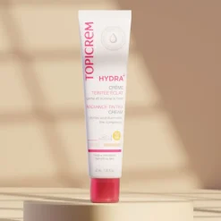 Topicrem Hydra+ Creme com Cor SPF50 Tom Claro 40ml | Pele desidratada sensível