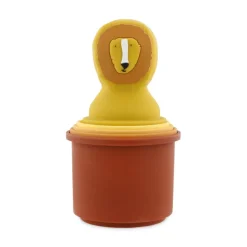 Trixie Copos Empilháveis Silicone Mr. Lion +10Meses | 5 Peças | Brinquedo de Banho Educativo