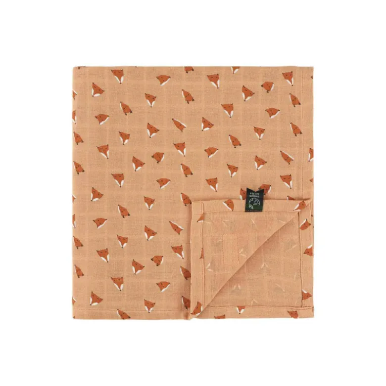 TRIXIE Fralda Musselina 110x110cm Fierce Fox