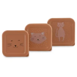 TRIXIE 3 Lancheiras com Clip Mrs. Cat