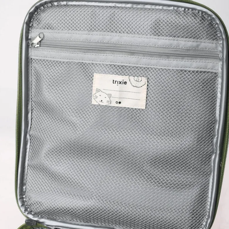 Trixie Lancheira Térmica c/ Alça Mr. Dino | Bolso + Etiqueta Nome | +3A