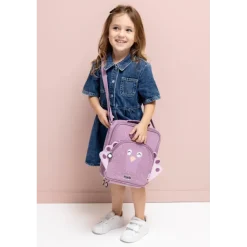 Trixie Lancheira Térmica c/ Alça Mrs. Peacock | Bolso + Etiqueta Nome | +3A