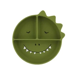 Trixie Prato Divisório com Ventosa Mr. Dino +4 Meses | Silicone 100%