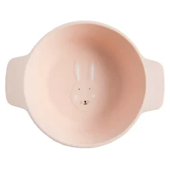 Trixie Tigela Silicone c/ Pegas Mrs. Rabbit| Empilhável | +4 Meses