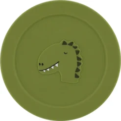 Trixie Tigela Snacks Silicone c/ Tampa Mr. Dino | Apta para Micro-ondas +4 Meses