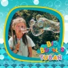 TUBAN Bolas de Sabão 400ml com Aro Borboleta 40cm | Kit Bolhas Crianças 3+