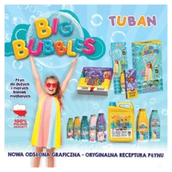 TUBAN Bolas de Sabão 400ml com Aro Borboleta 20cm | Kit Bolhas Crianças 3+