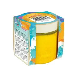 TUBAN Jiggly Slime Dourado Pérola 100g | Slime Elástico Brilhante Crianças