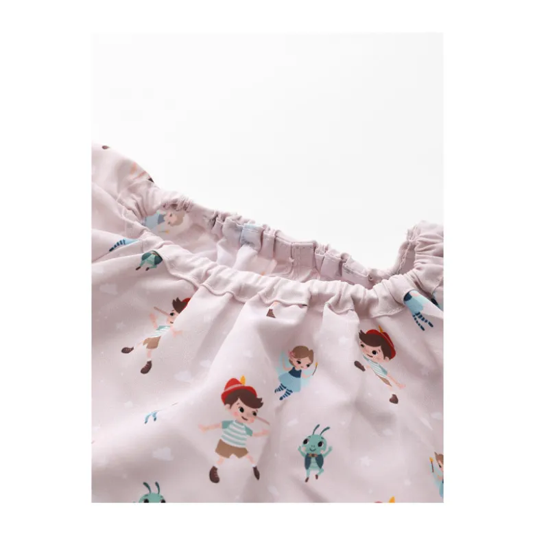 Tutete Bata Escolar com Bolso The Wooden Boy T2