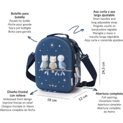 Tutete Bolsa Lanche Térmica 3D Floresta Mágica