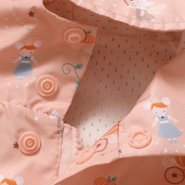 Tutete Capa de Chuva Mouse Fairies 4 Anos