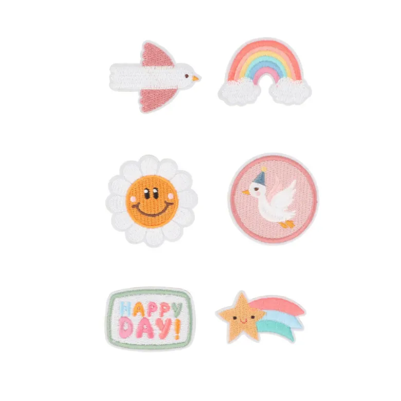 Tutete Conjunto Selos Autocolantes Têxteis Happy Day x6