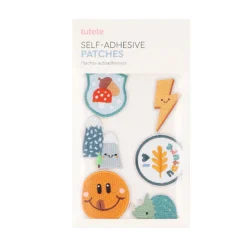 Tutete Conjunto Selos Autocolantes Têxteis Nature x6
