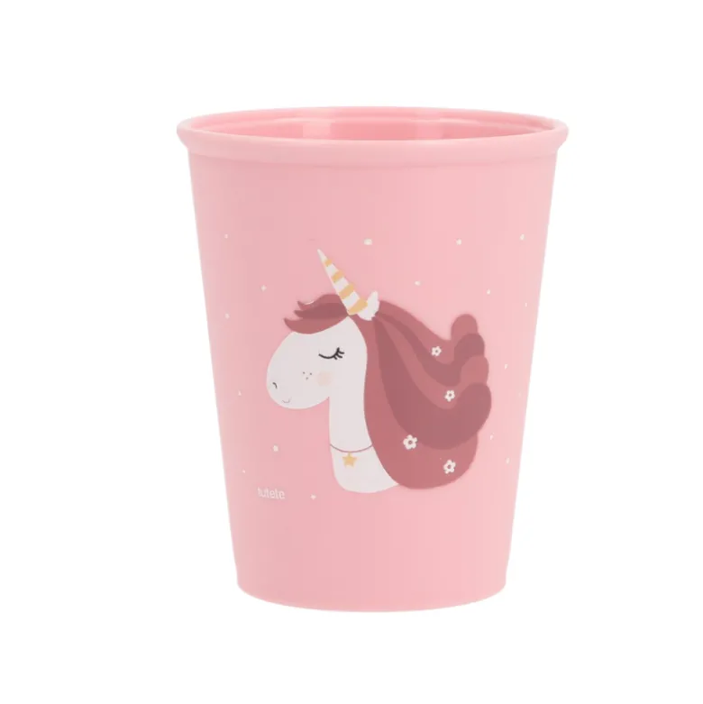 Tutete Copo Infantil Unicórnio 200ml | Ideal para Creche | Sem BPA