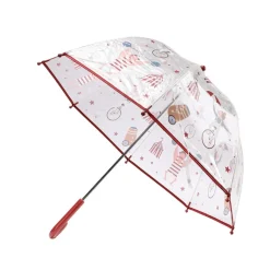Tutete Guarda-Chuva Transparente Circus Show 67cm