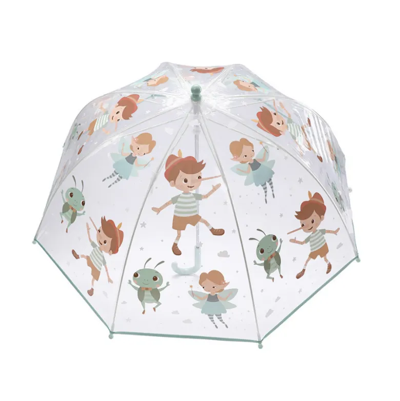 Tutete Guarda-Chuva Transparente The Wooden Boy 67cm