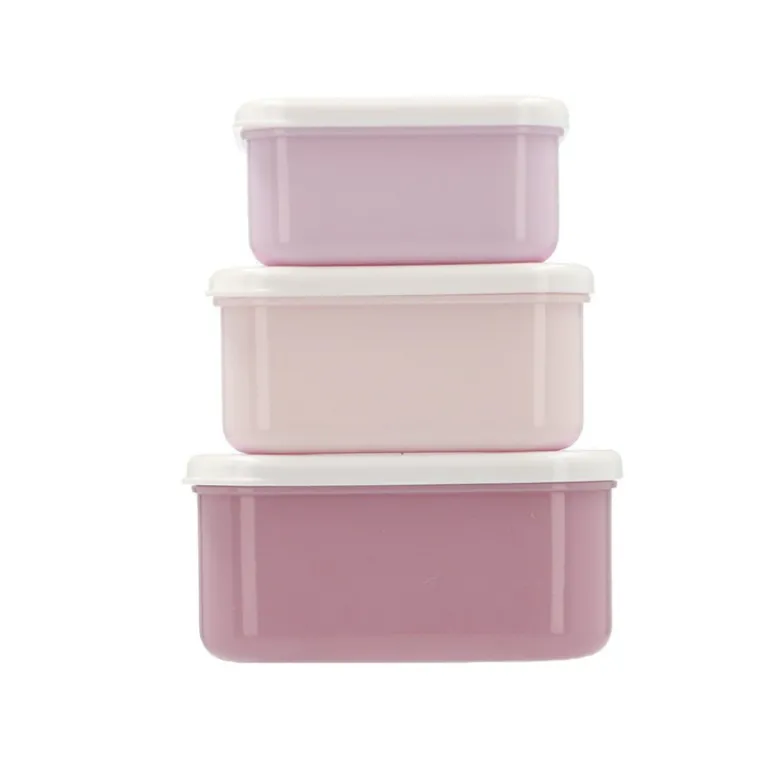 Tutete Lancheiras Ballet 3 Unidades | Caixas Snacks Infantil BPA Free