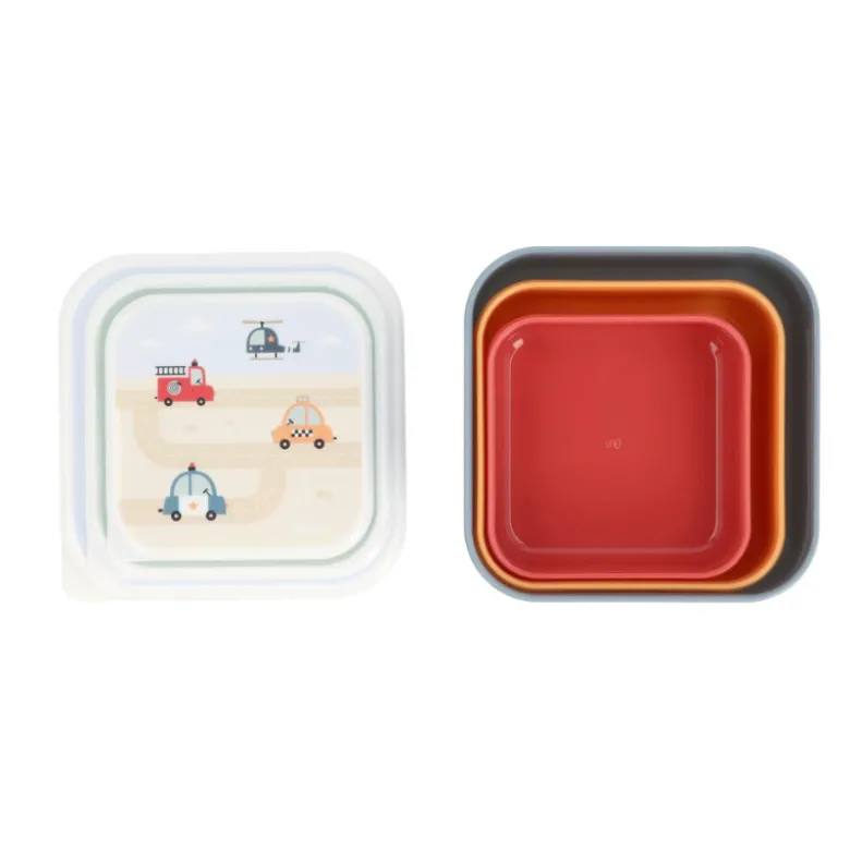 Tutete 3 Lancheiras Carros