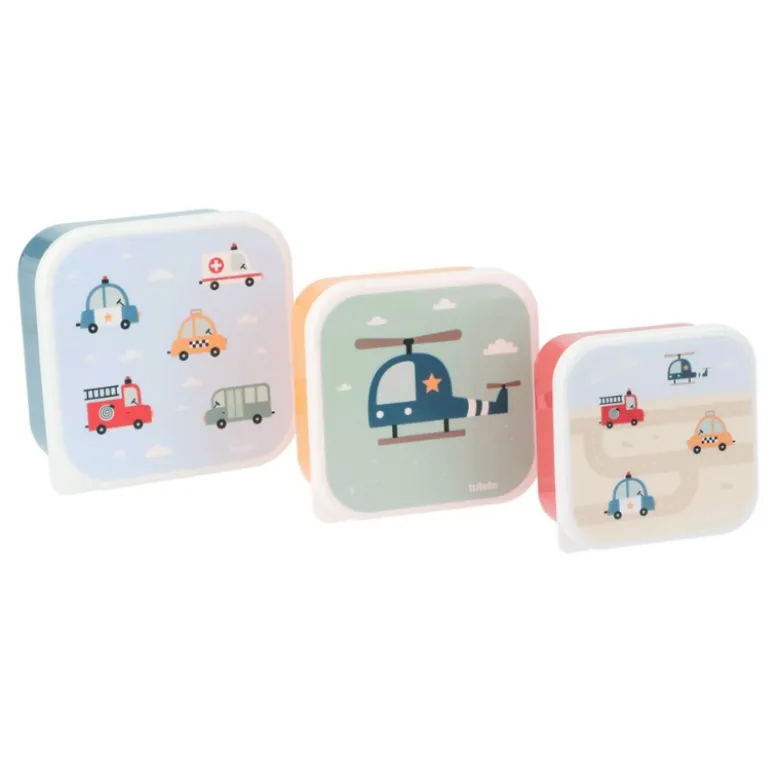 Tutete 3 Lancheiras Carros