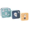 Tutete 3 Lancheiras Pandas In Space | Caixas Snacks Infantil BPA Free