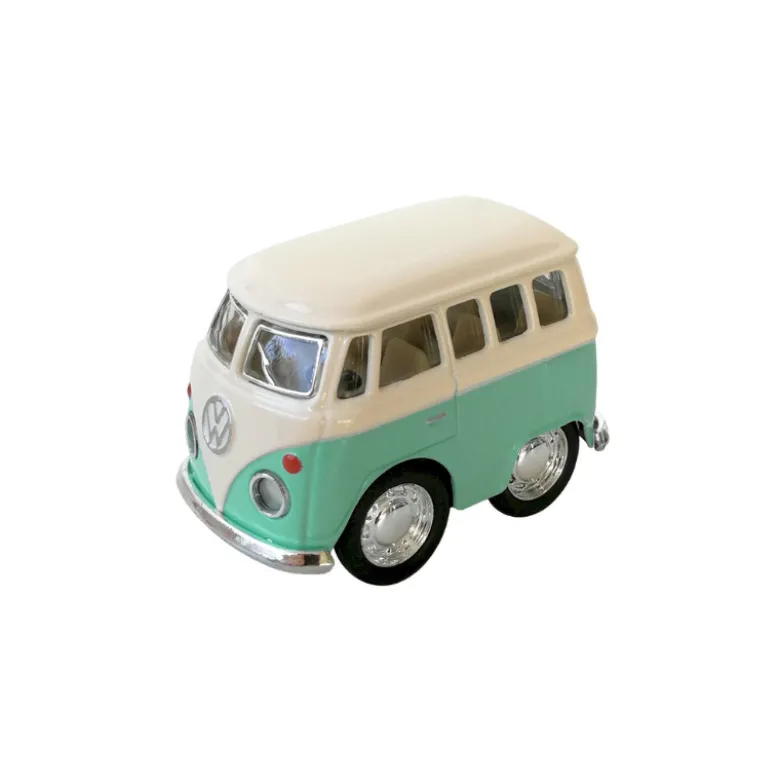 Tutete Mini Van Volkswagen Mint | Carrinho Brinquedo Vintage +3 Anos