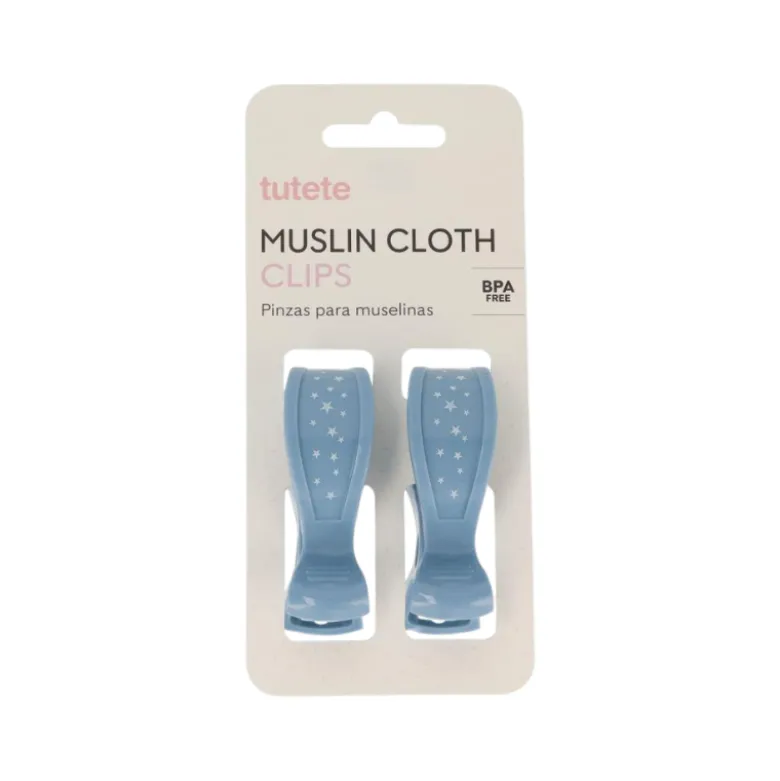 Tutete Pinças Musselina Niagara/Azul