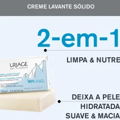Uriage Creme Lavante Sólido 125g
