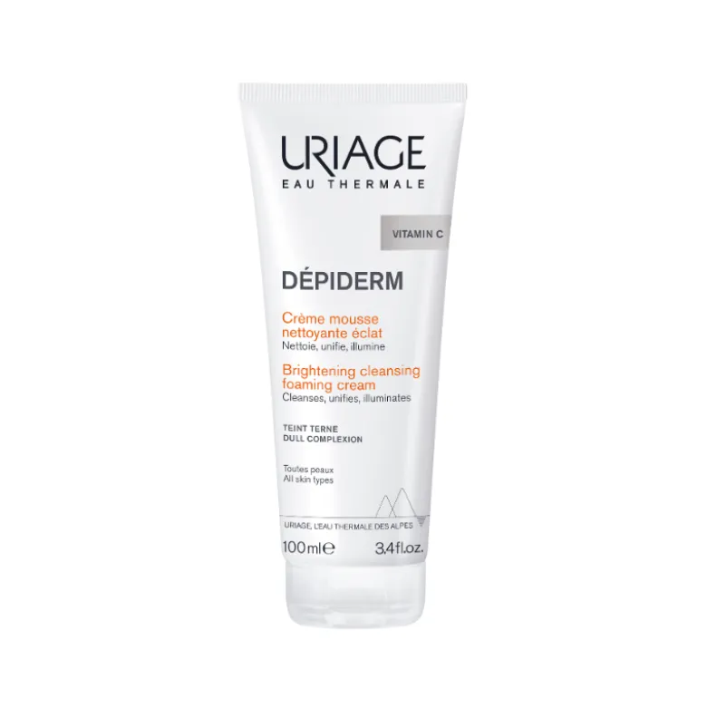 Uriage Dépiderm Creme Espuma Limpeza Iluminadora 100ml