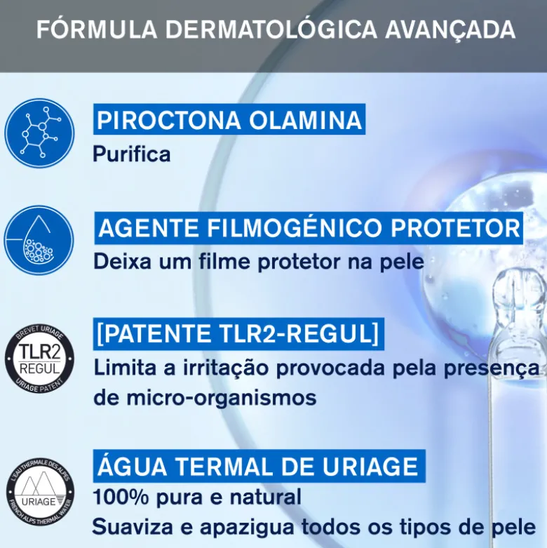 Uriage DS Gel de Limpeza Regulador 150ml