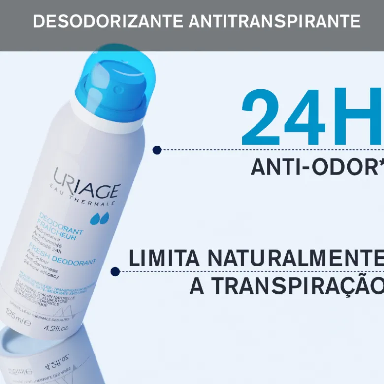 Uriage Eau Thermale Desodorizante Refrescante Duo