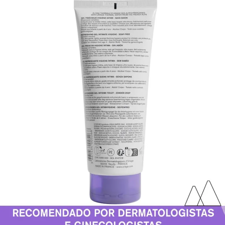 Uriage Gyn-Phy Gel Refrescante Higiene Íntima 200ml