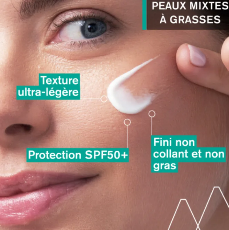 Uriage Hyséac Fluído Matificante FPS50+ 50ml
