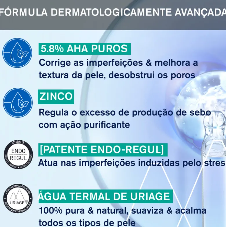 Uriage Hyséac Sérum Renovador 30ml