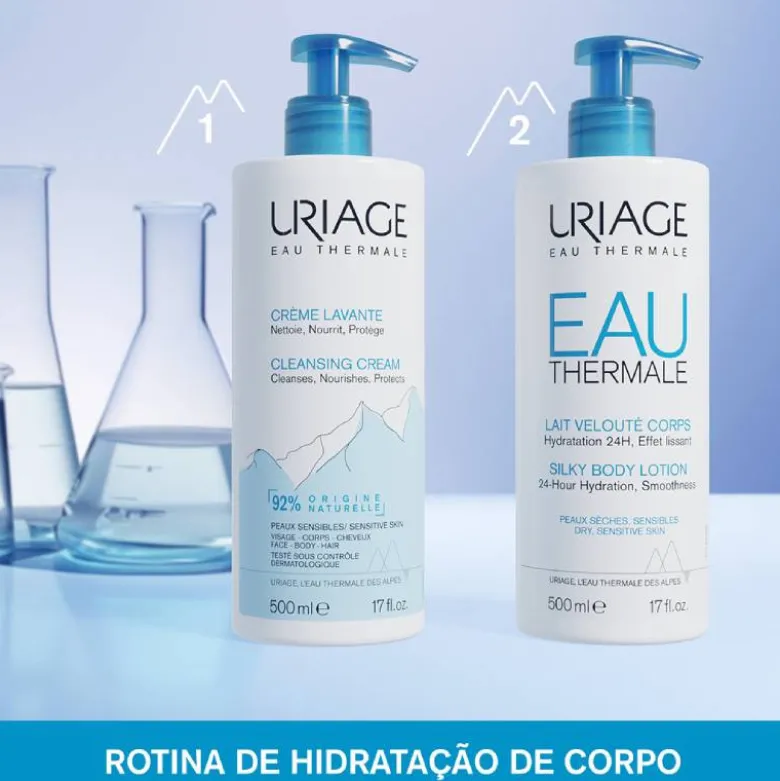 Uriage Leite Aveludado Corpo 500ml