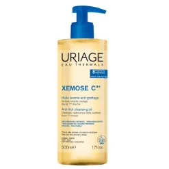 Uriage Xémose C8+ Óleo de Limpeza 500ml | Pele Seca e Atópica