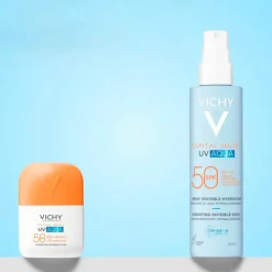 Vichy Capital Soleil UV-Aqua Spray Solar Corpo SPF50 200ml | Textura Água Invisível
