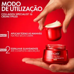 Vichy Creme Anti-Idade Liftactiv Collagen Specialist 16 FPS50 50ml