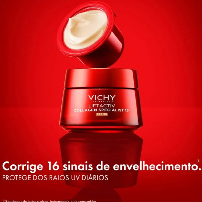 Vichy Creme Anti-Idade Liftactiv Collagen Specialist 16 FPS50 50ml