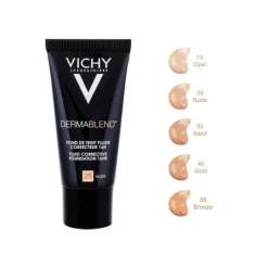 Vichy Dermablend Base Corretora Fluida 16h 25 Nude 30ml