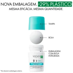 Vichy Pack Antitranspirante Antimanchas Roll-On 48H 2x50ml | Protege a Roupa