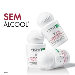Vichy Pack Clinical Control 96H Mulher Antitranspirante 2x50ml | Reduz Transpiração Intensa