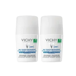 Vichy Pack Desodorizante Roll-On 24H Toque Seco 2x50ml | Pele Sensível