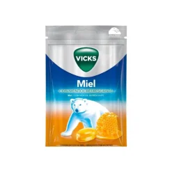 Vicks Mel Rebuçados com Mentol Refrescante 72g