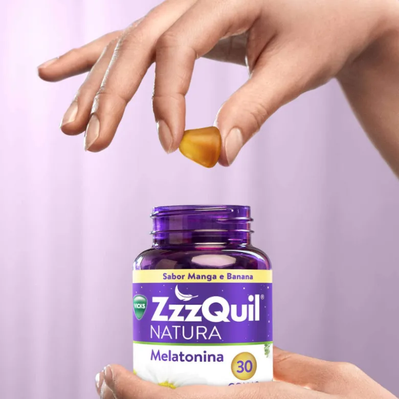 Vicks Zzzquil Sono Gomas Manga e Banana 30
