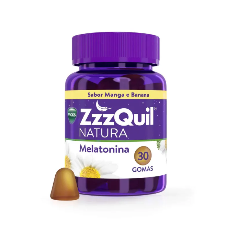 Vicks Zzzquil Sono Gomas Manga e Banana 30