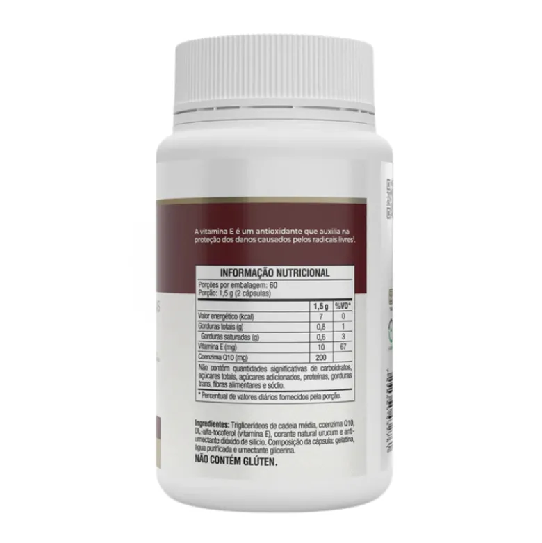 Vitafor Coenzima Q10 120 Comprimidos | Apoia a Vitalidade