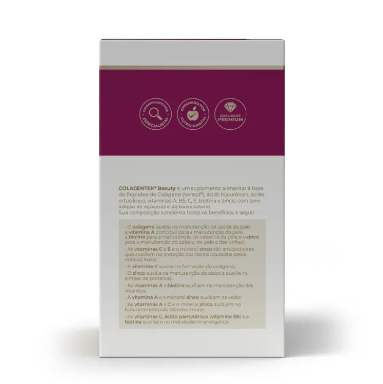 Vitafor Colagentek Beauty Ananás Hortelã Saquetas 30x3,5g